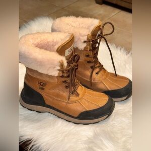 UGG Cream Shearling Lined Footwear